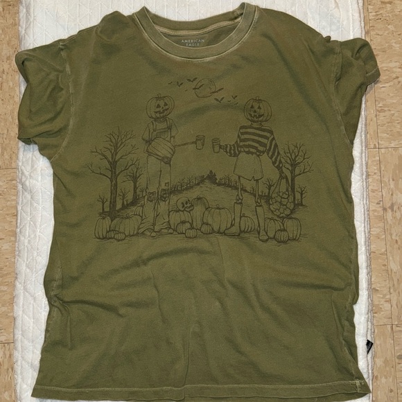 American Eagle Outfitters Tops - American Eagle oversized green tee
